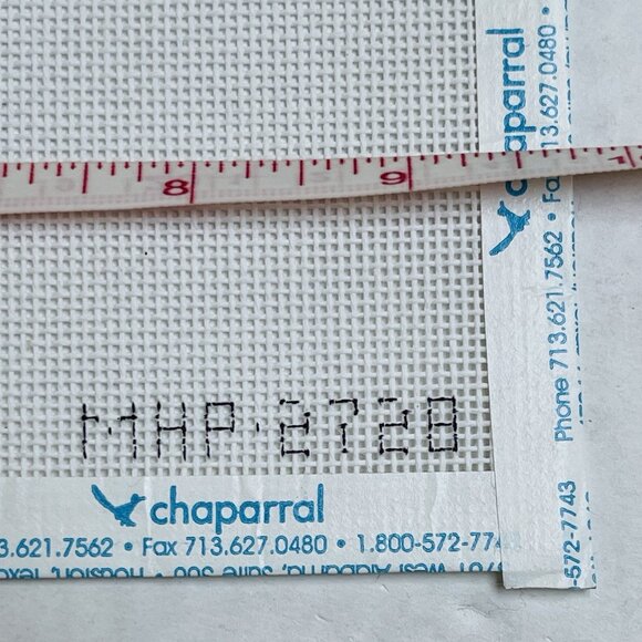 Handpainted Needlepoint Canvas Heart Clothes Drying On a Line Sun Waves MHP 2728 - Picture 3 of 4